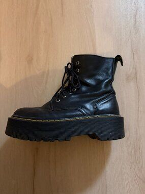 Dr. Martens JADON black leather boots size 36